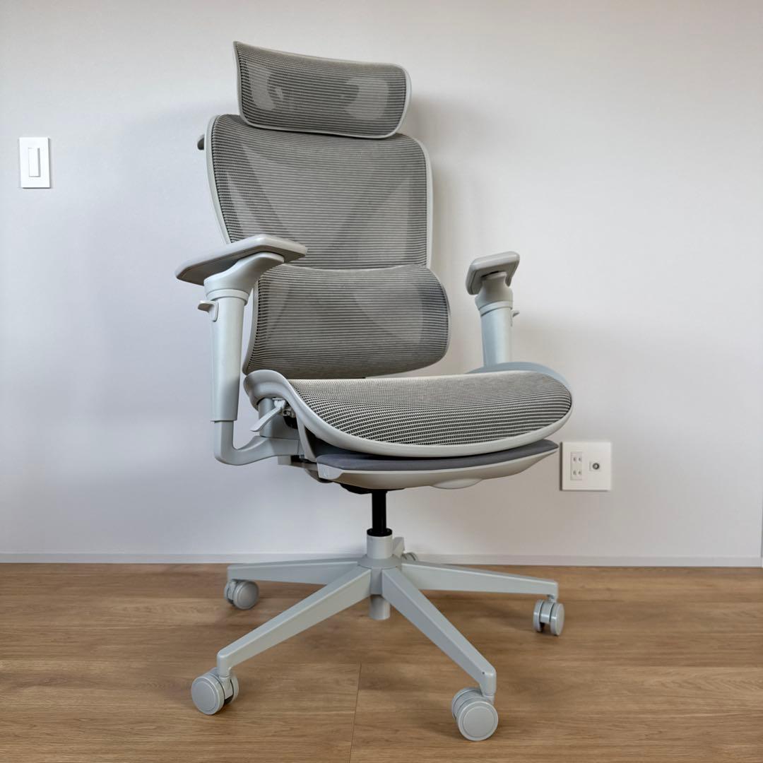 【美品】COFO Chair Pro2 ライトグレー デスクチェア