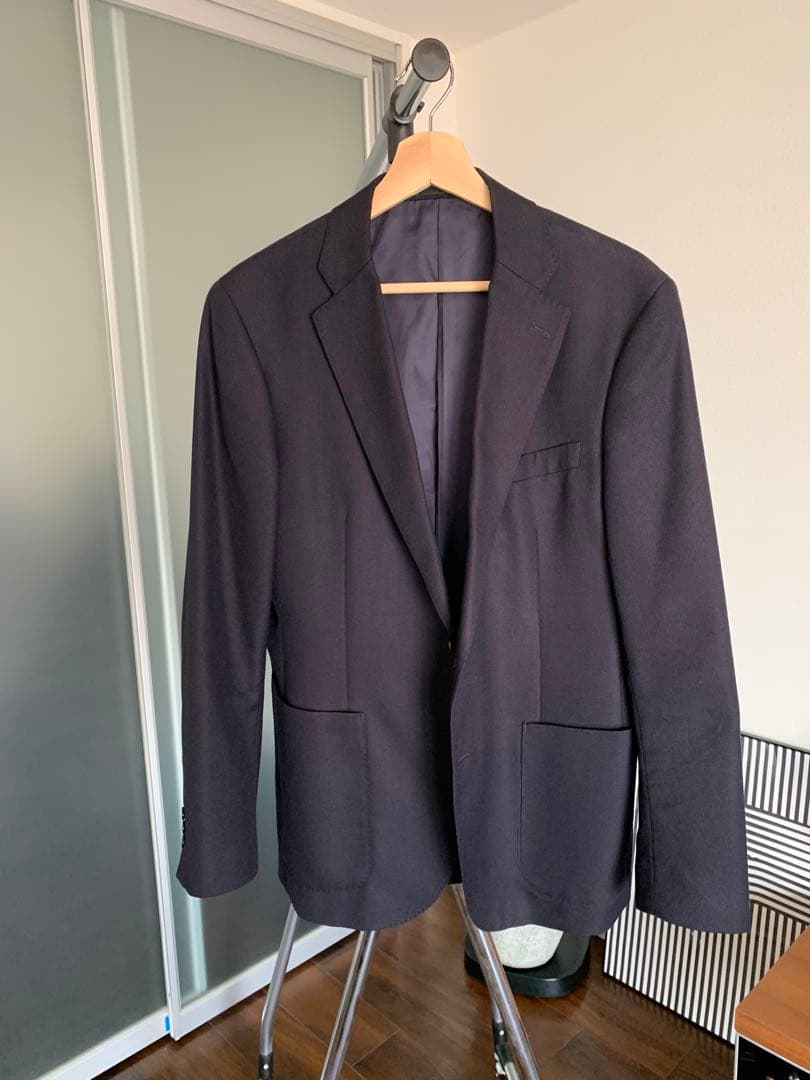 【マーシー】バーニーズニューヨーク　ネイビー ビジネスジャケット