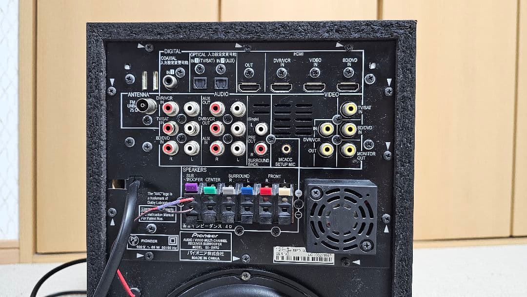 【中古品】PioneerフロントサラウンドシステムHTP-SB510 動作確認済