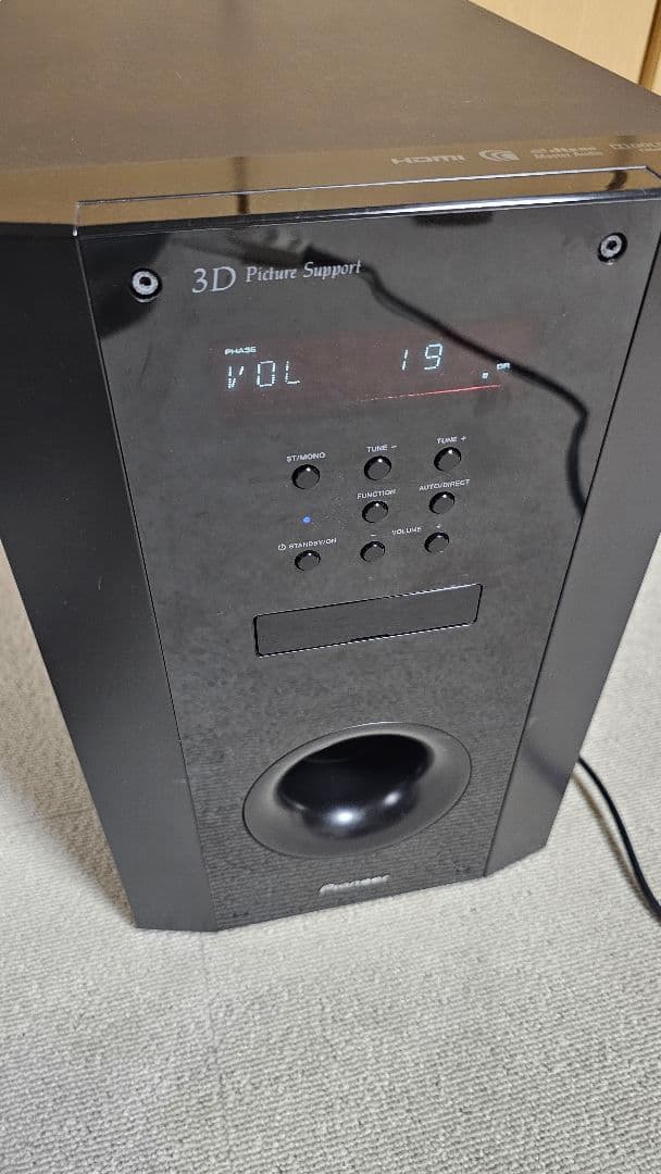 【中古品】PioneerフロントサラウンドシステムHTP-SB510 動作確認済