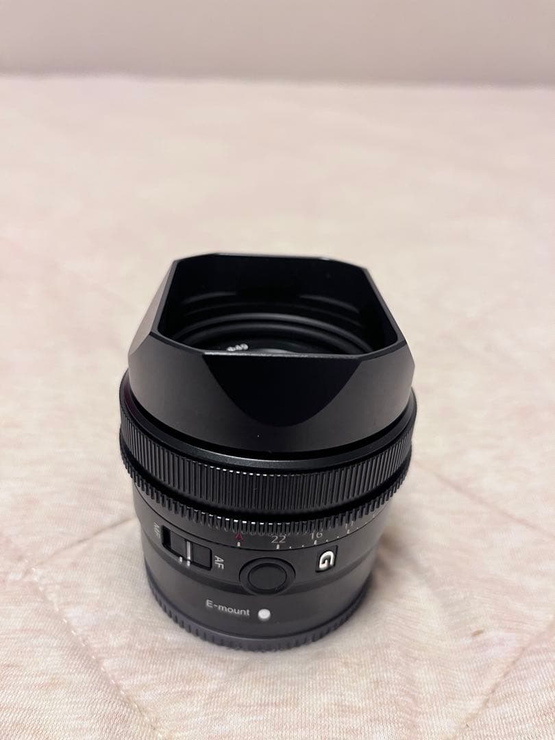 【美品】角形フードつき！SONY Eマウント Gレンズ 40mm f2.5