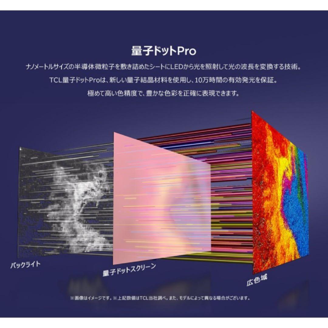 ナッティー！ TCL 75インチ 4K Google TV 75C61B