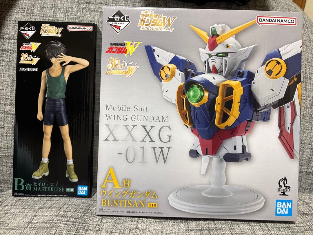 一番くじ　新機動戦記ガンダムW Ａ賞&Ｂ賞セット(フィギュア2点セット)