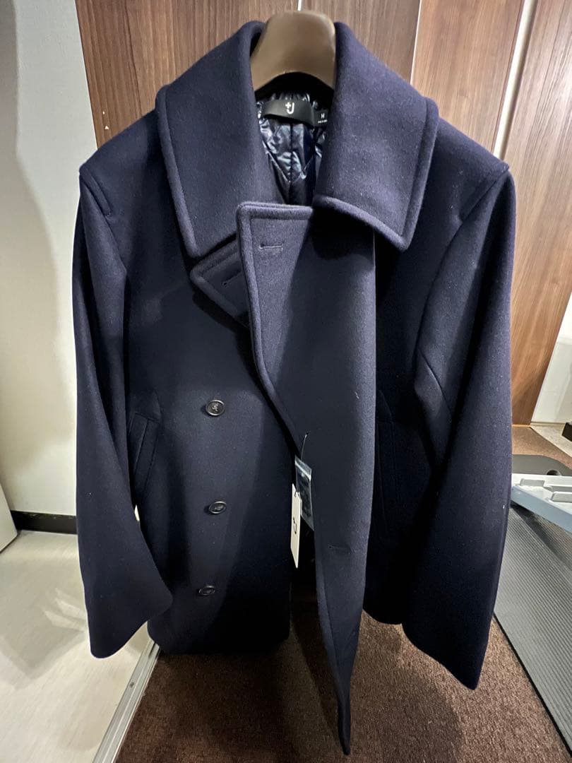 ＋Ｊ　ユニクロ　ネイビー ピーコート Mサイズ ジルサンダー