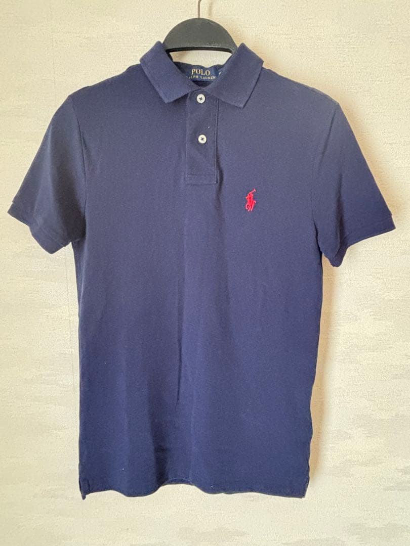 ラルフローレン　ポロシャツ　ネイビー