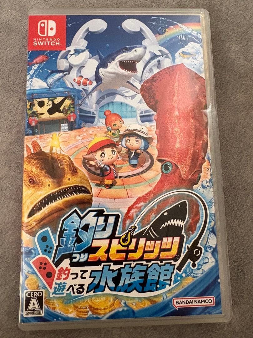 釣りスピリッツ 遊べる水族館 + コントローラー2個