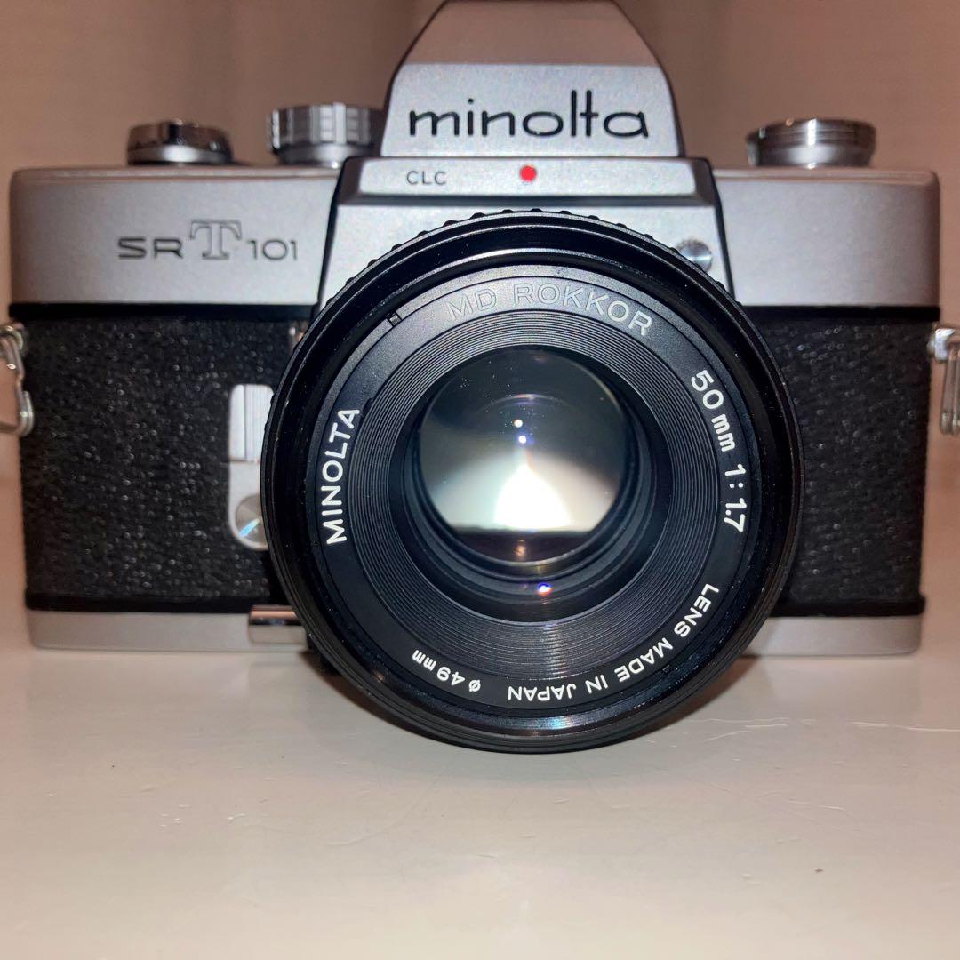 ★minolta srt101★MINOLTA f1.7★完動品＊美品＊初期保証