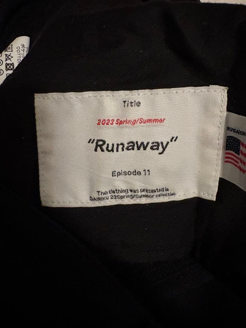 DAIRIKU ダイリク 23ss ペインターパンツ