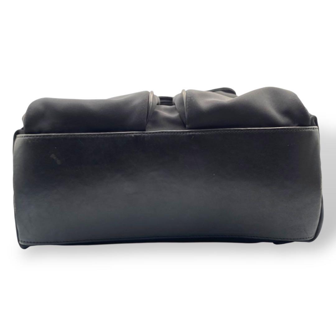 美品 COACH コーチ メンズ リュック バックパック 大容量 レザー 黒