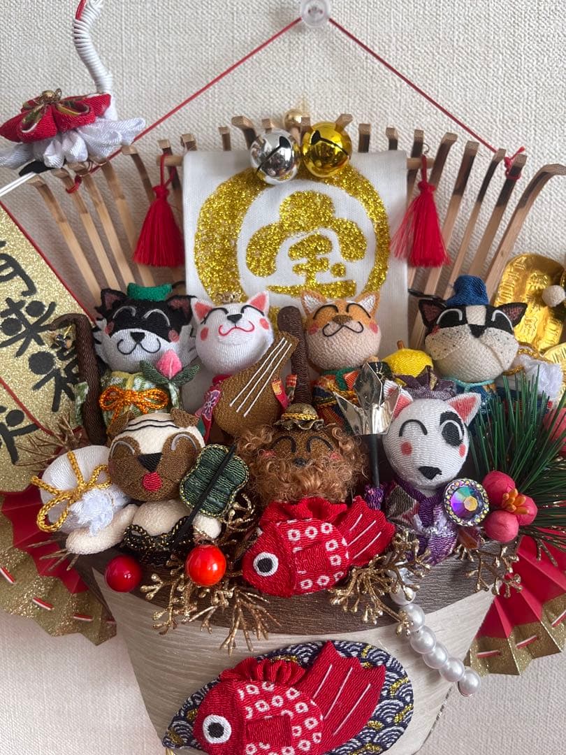 ワンチャンの熊手