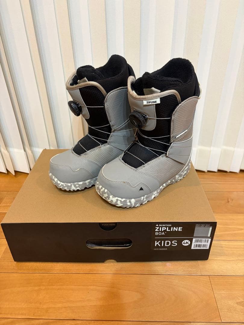 Burton Zipline BOAキッズ スノーボードブーツ　4K 22cm