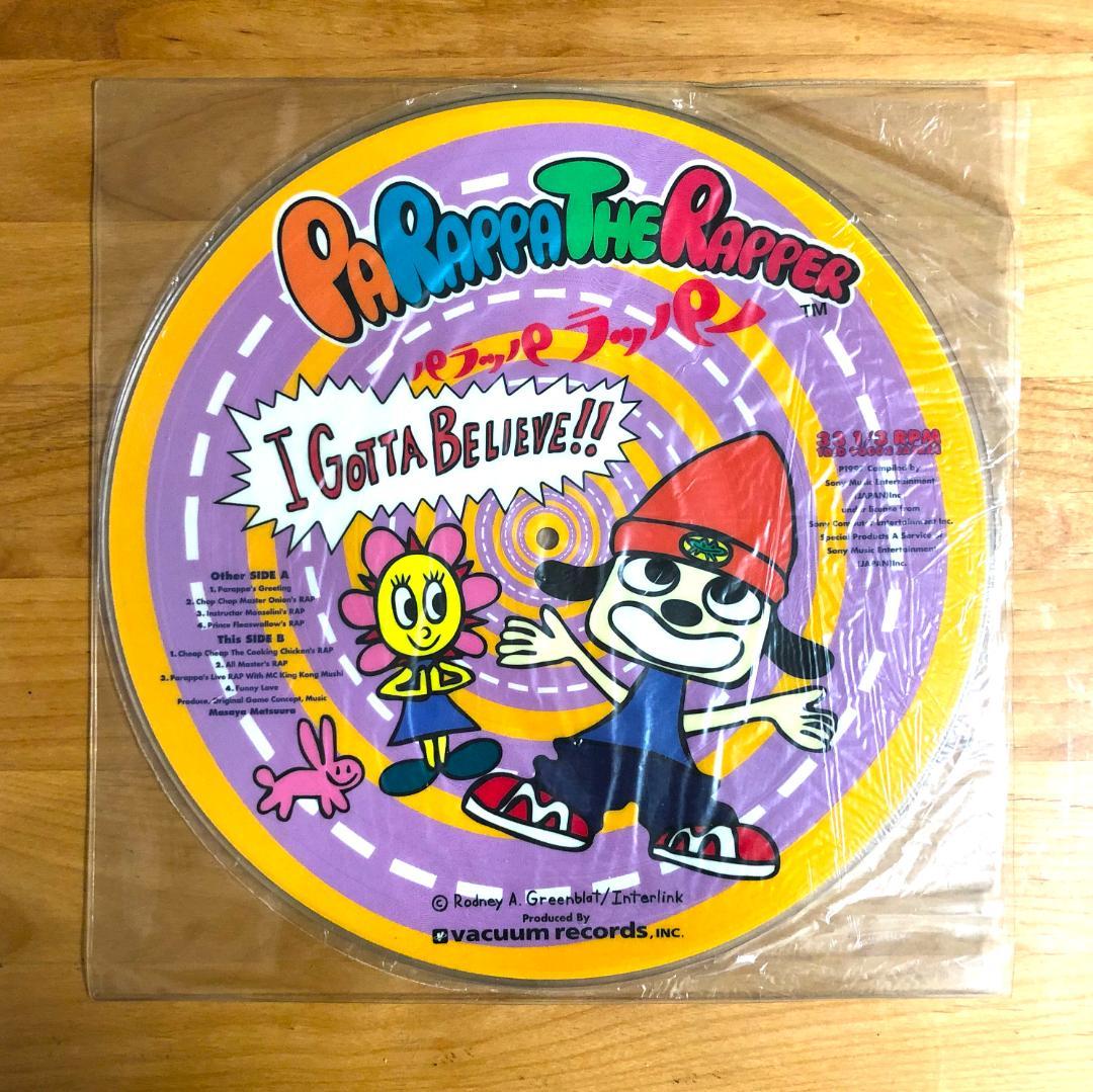 【稀少ピクチャー盤 12inch】 パラッパラッパー / ピクチャーディスク