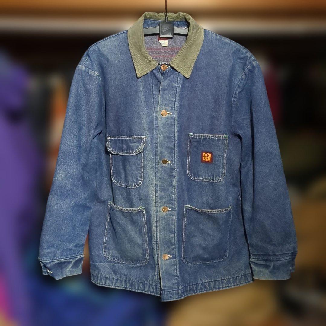 BIGBEN　カバーオール　USA製　44　Gジャン　古着　80s　ラングラー