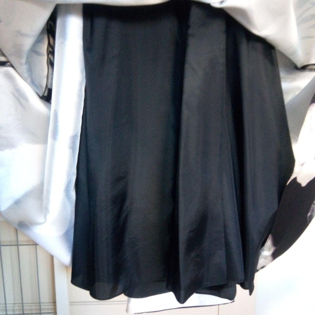 花柄マキシドレスクリーニング済21000円さらに値下げイヤリング、ネックレス付き