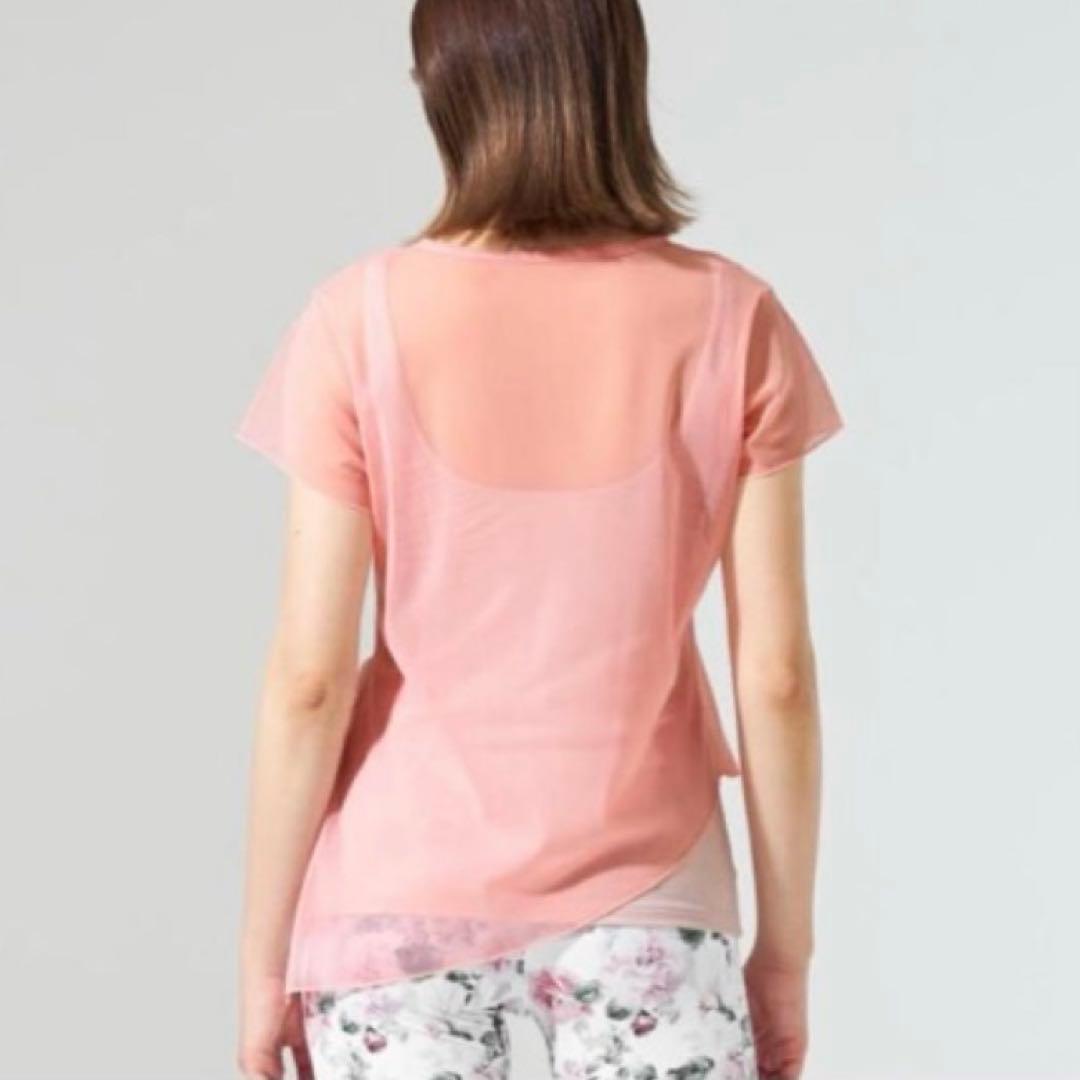 チャコット ブラトップ チュールTシャツ セット M ヨガウェア バレエ ダンス