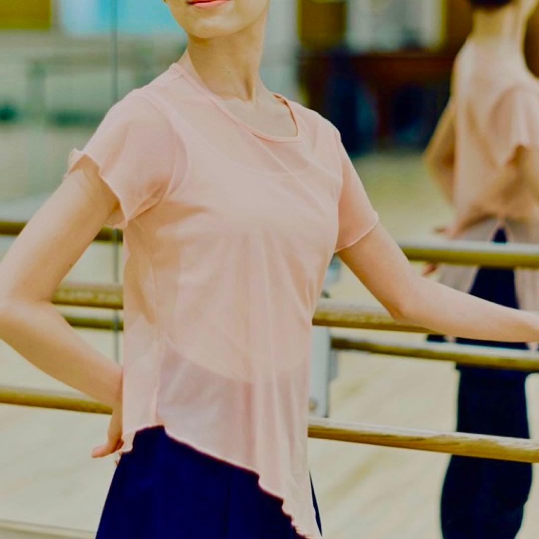 チャコット ブラトップ チュールTシャツ セット M ヨガウェア バレエ ダンス
