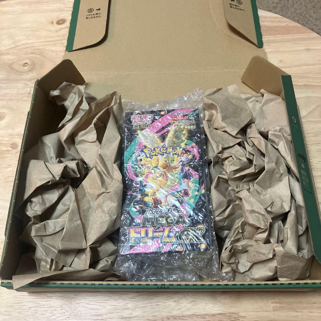 ポケモンカードゲーム MEGAドリームEX 10パック　シュリンク付き