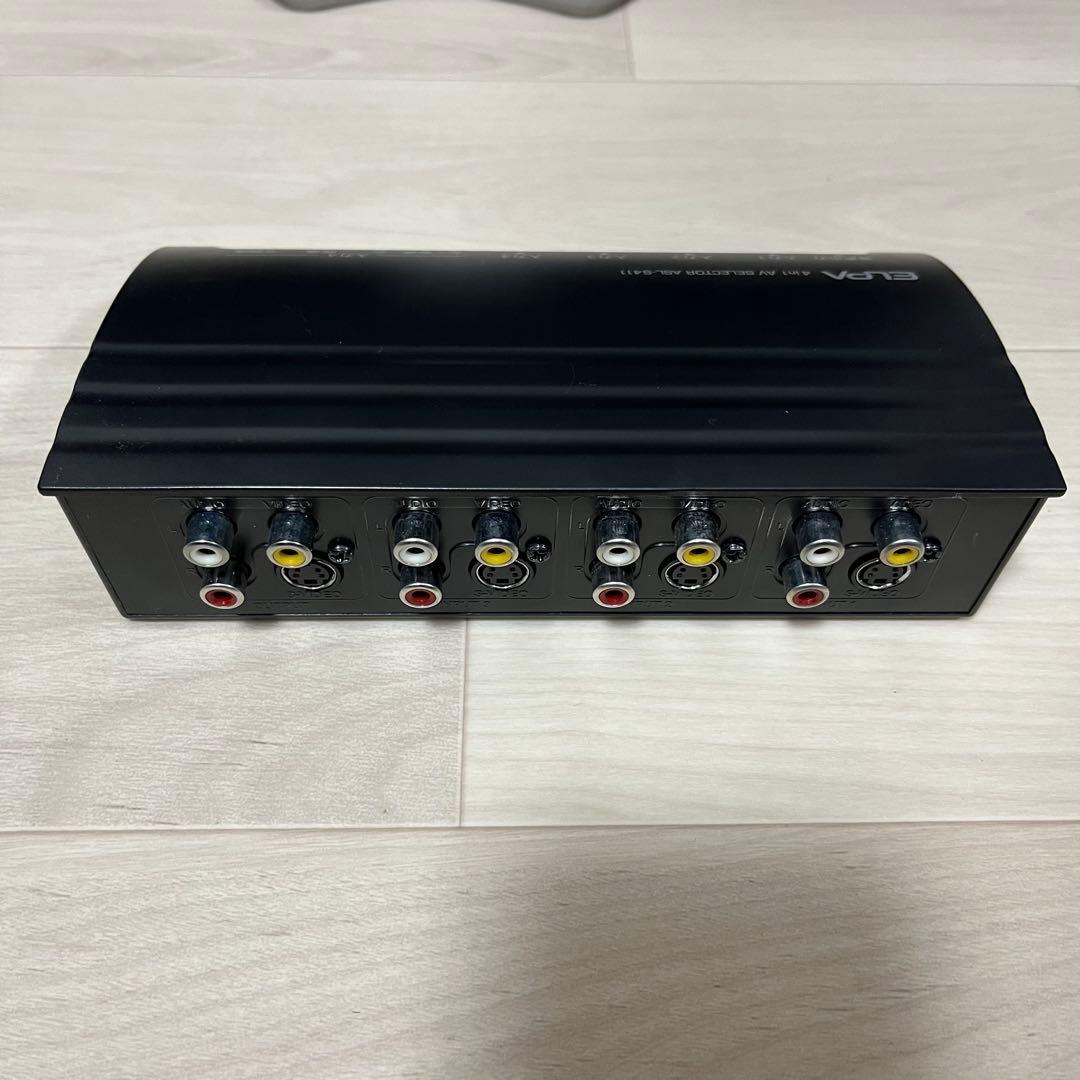 【レトロゲームに最適】SHARP液晶テレビ LC-20S4 AVセレクターセット