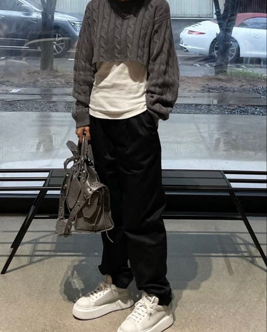 ok.soon×dickies 2tucktaperedchinopants