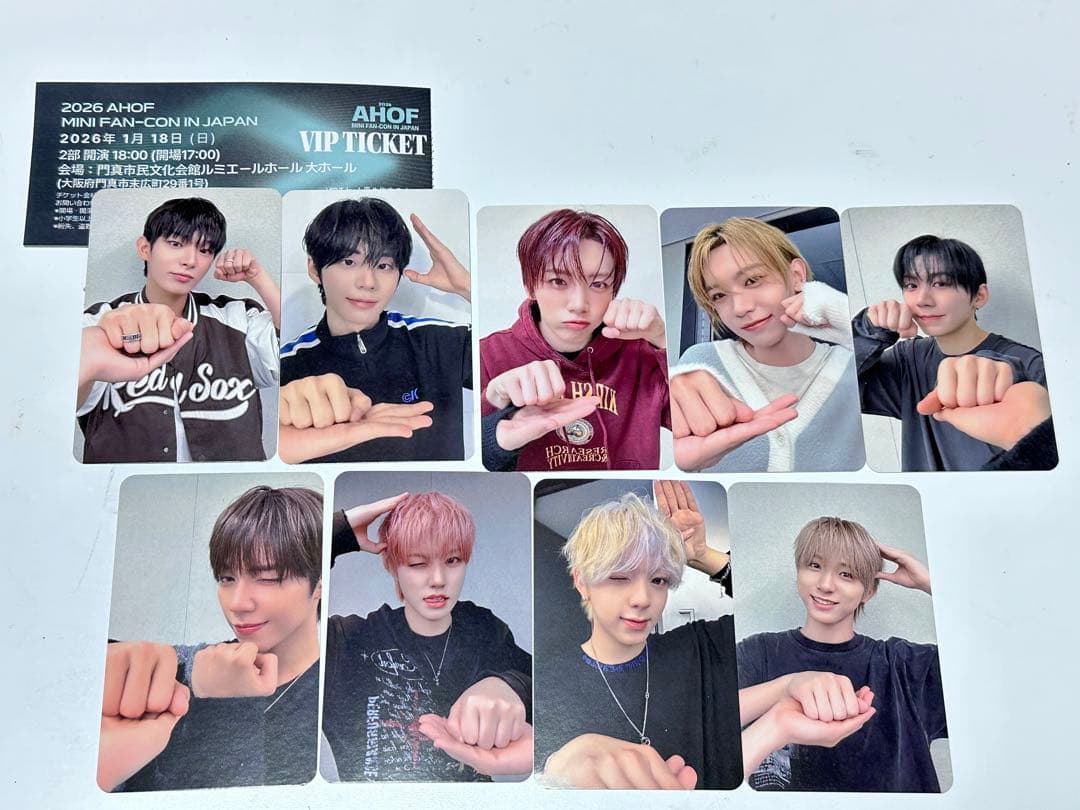 AHOF アホプ VIP 特典 トレカ 全員 セット 9枚まとめ売り