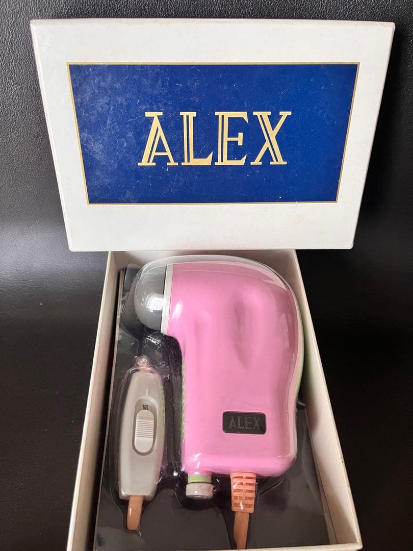 アレックス　プラズマ高周波美顔器　ほうれい線、シワ、たるみ、ニキビ＆跡の改善