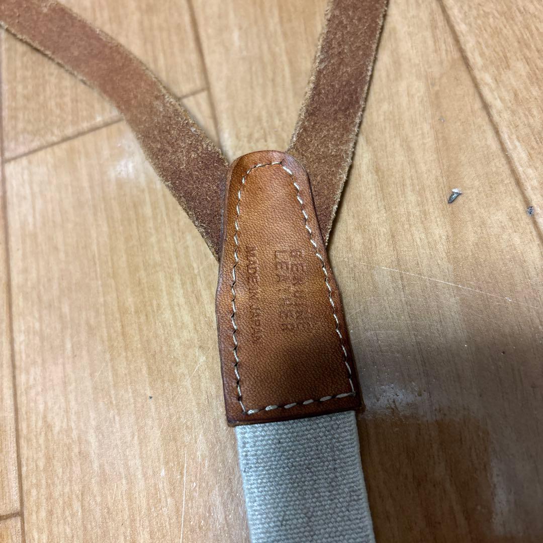 リーバイス サスペンダー ボタン式