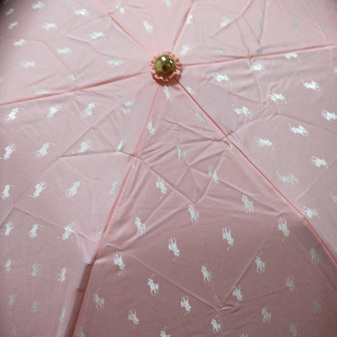 まめちゃん✨雨の日OKタグ付未使用✨ポロラルフローレン晴雨兼用折傘　ポロ