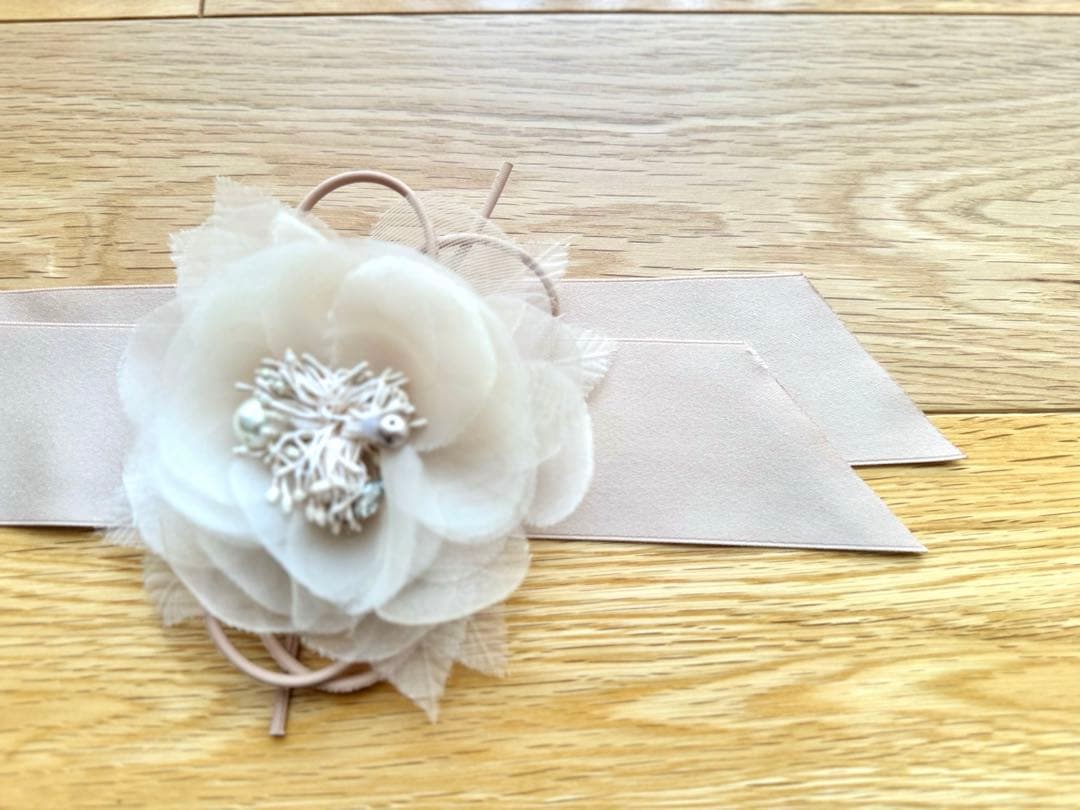 Drescco ドレスコ　ゴールドスパンコール レースドレス 120 フォーマル