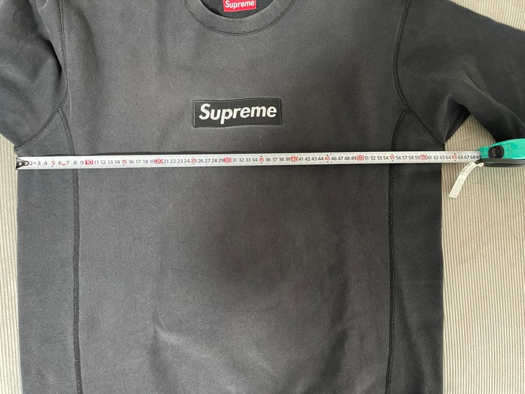 し*ん様 【初期】Supreme ボックスロゴ　XLブラック スウェット