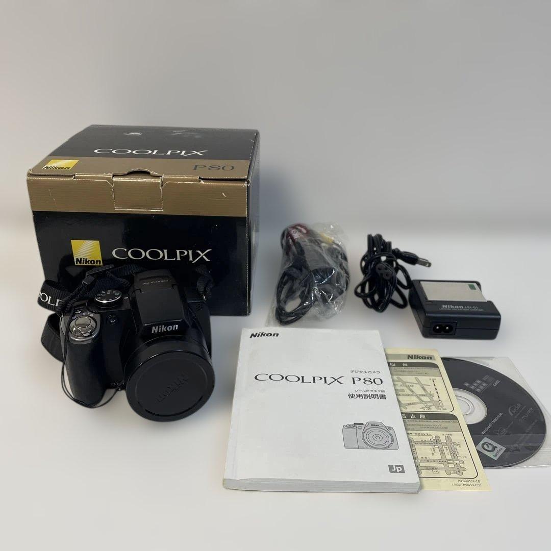 【動作確認済み】Nikon COOLPIX P80 デジタルカメラ
