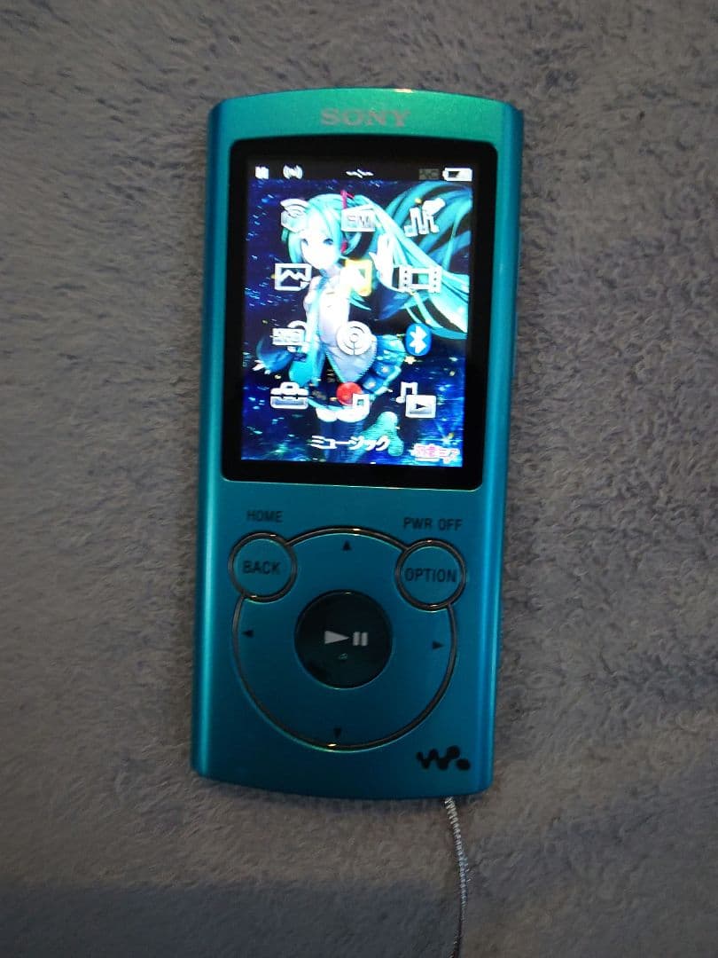 Sony NW-S764 初音ミクデザイン