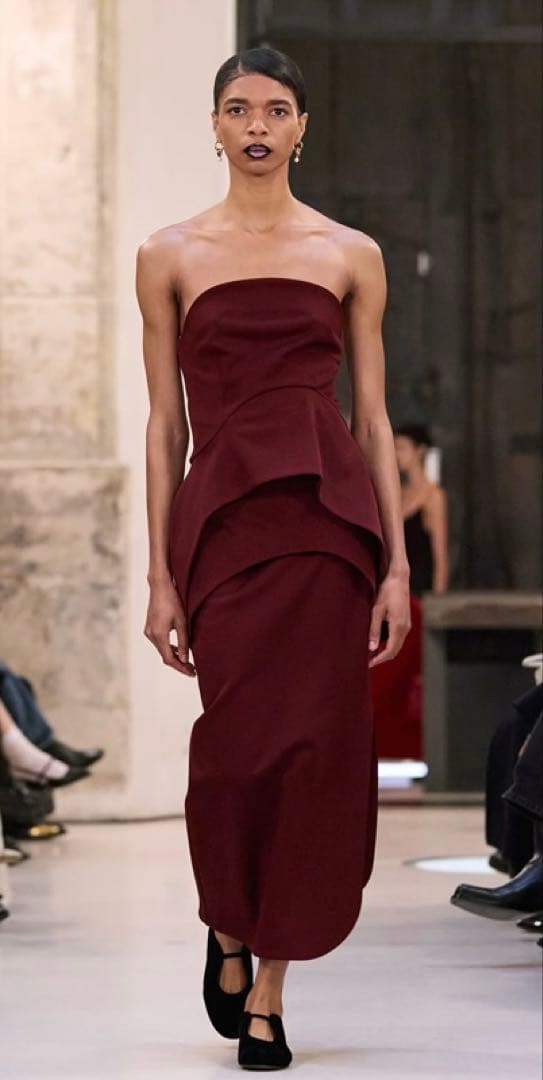 マメクロゴウチ Mame Kurogouchi 2025ＦＷ ビスチェ