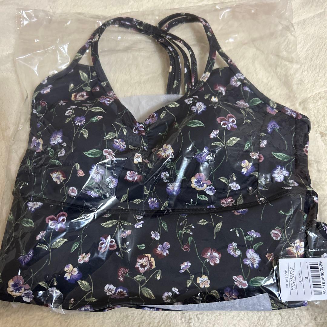 SUKALA スプリングフラワーフレアブラトップ パンジー Sサイズ