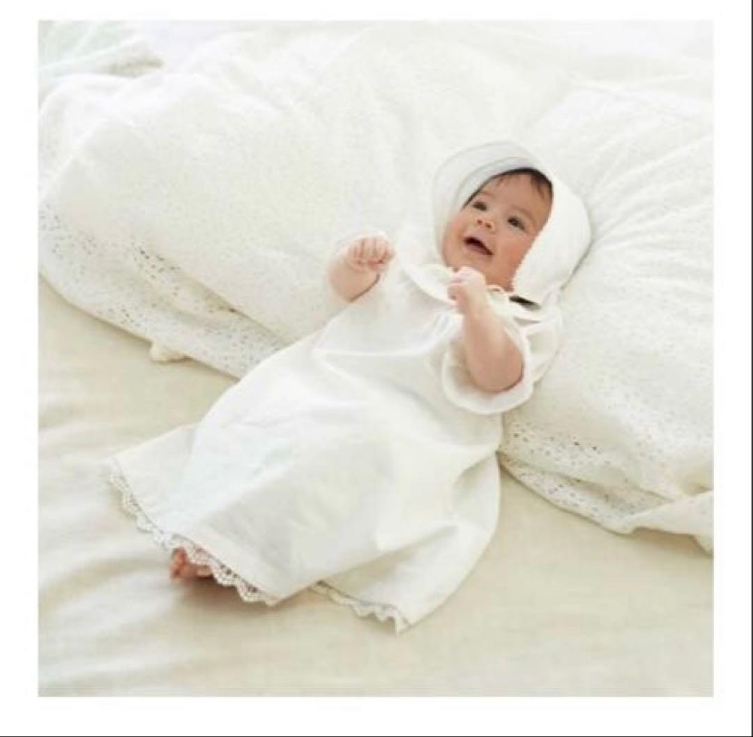 10mois セレモニードレス 帽子付き ホワイト