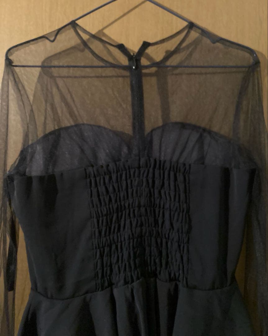 SOPHISTICATED PEPLUM DRESS アメリ　ameri