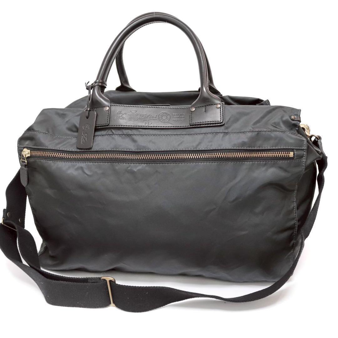 希少✨美品✨フェリージ ボストンバッグ P3/6 ダークグリーン ナイロン