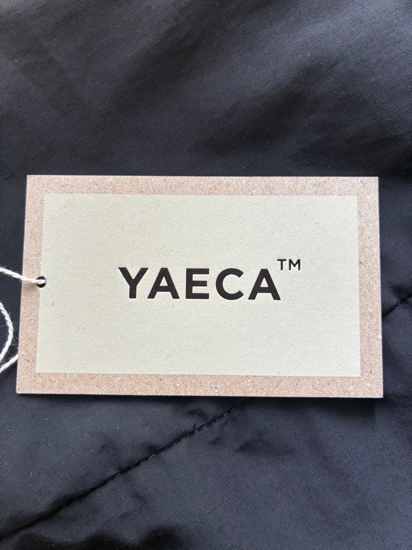 YAECA スカラベバッグ　ブラック　ヤエカ