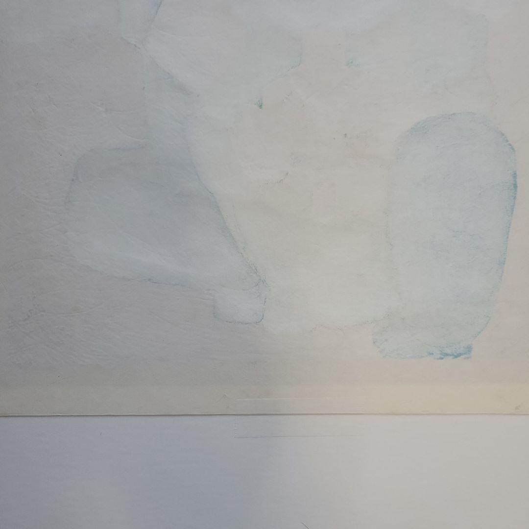 畦地梅太郎版画「親子の水」