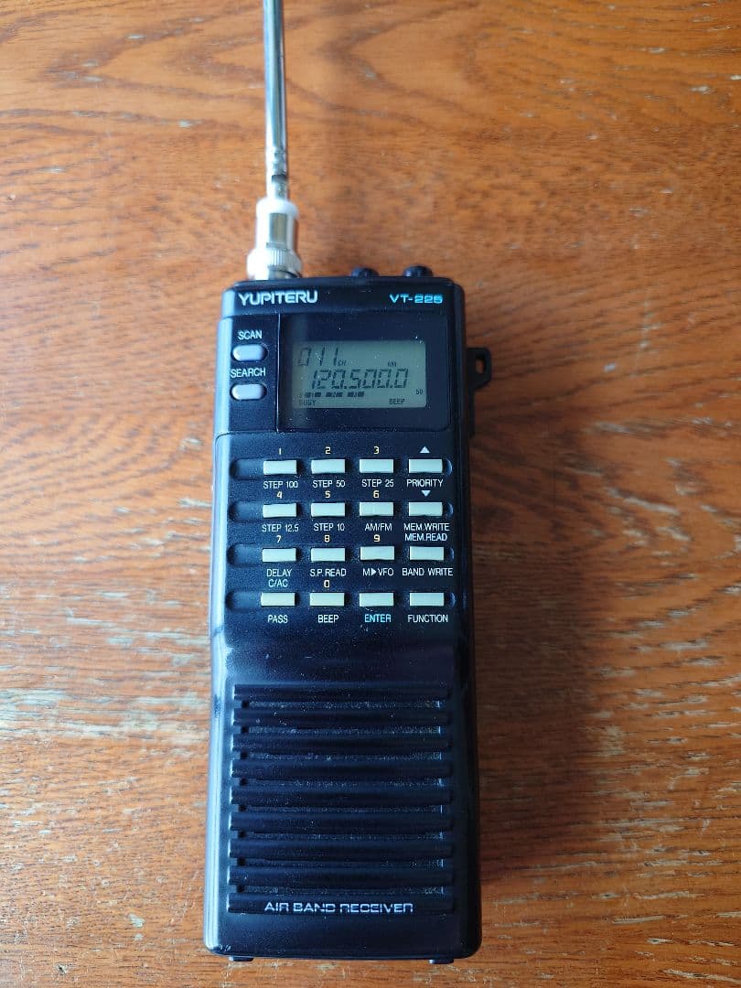 YUPITERU ユピテル　 VT-225 エアバンド受信機