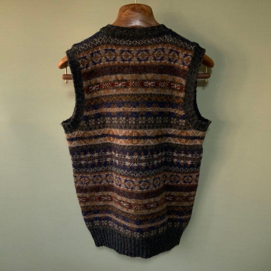 Jamieson’s ジャミーソンズ フェアアイル ニットベスト S 英国製