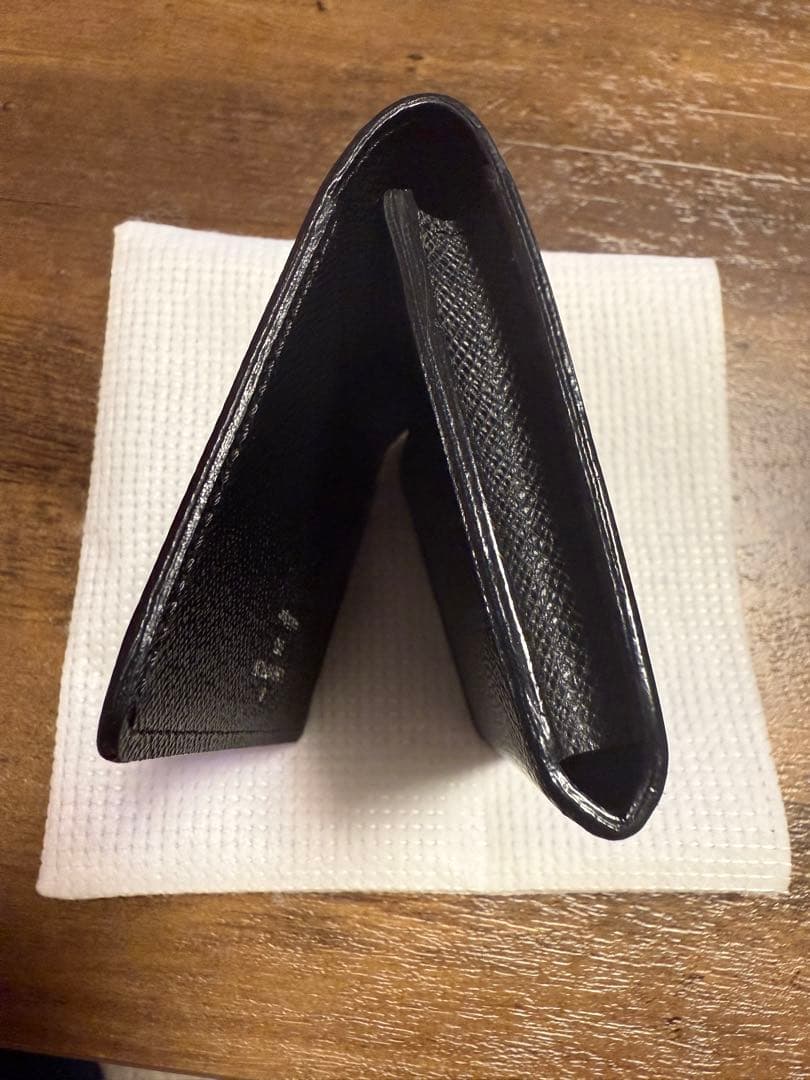 Louis Vuitton 名刺入れ　タイガ　美品　黒色　24時間以内匿名発送