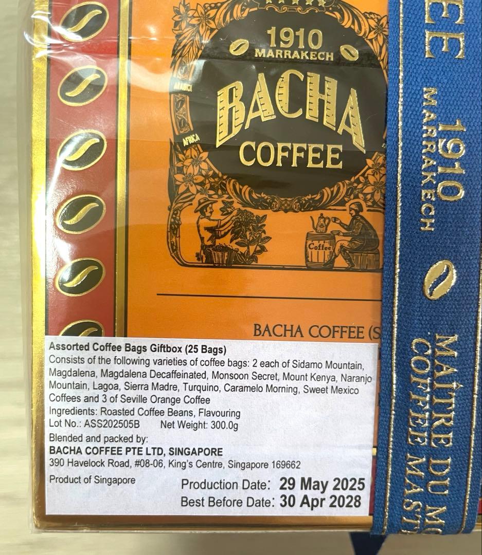 J*s様 【新品未開封】Bacha Coffeeアソートコーヒーバッグギフトボッ