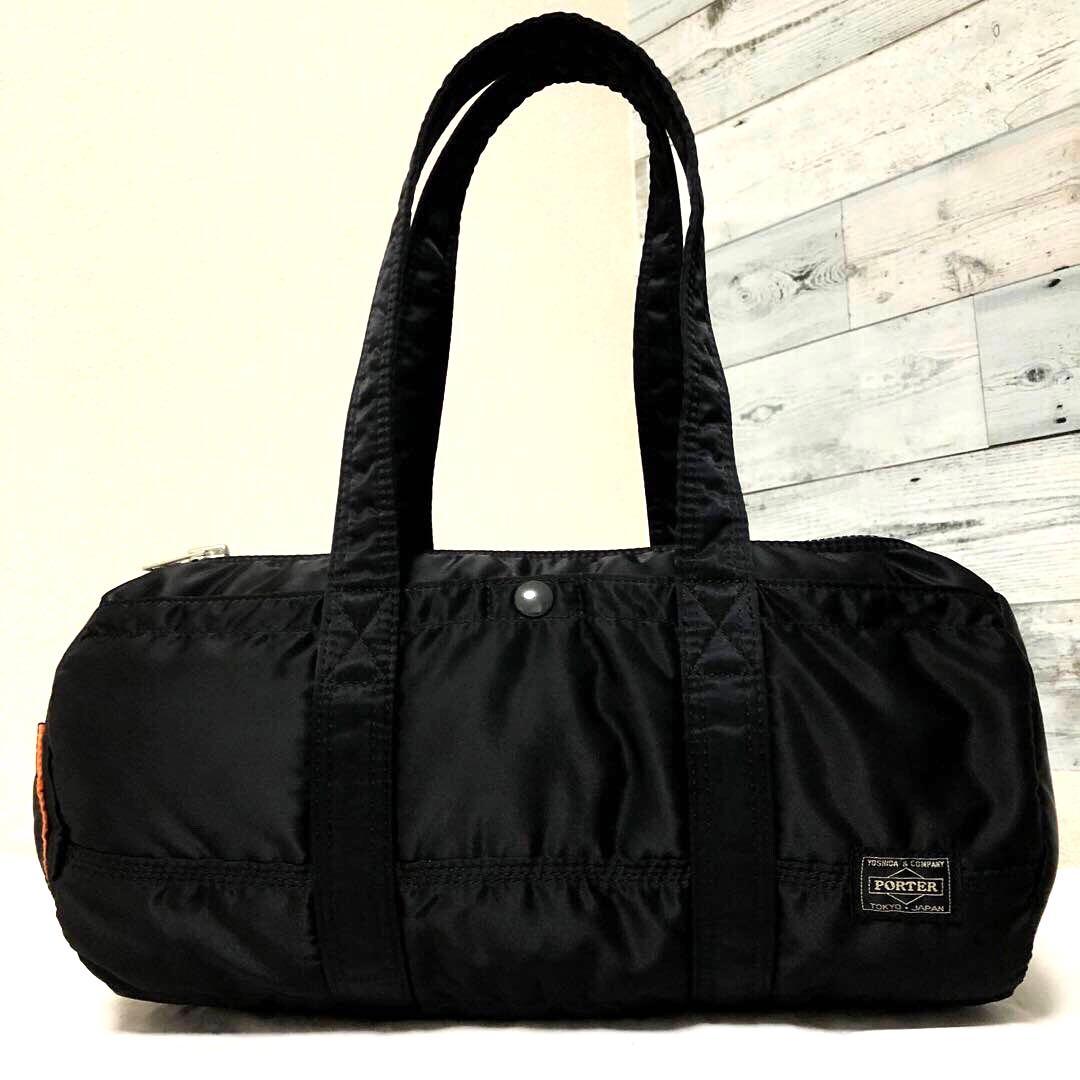 未使用級✨希少 ポーター タンカー ダッフル ミニボストンバッグL ブラック