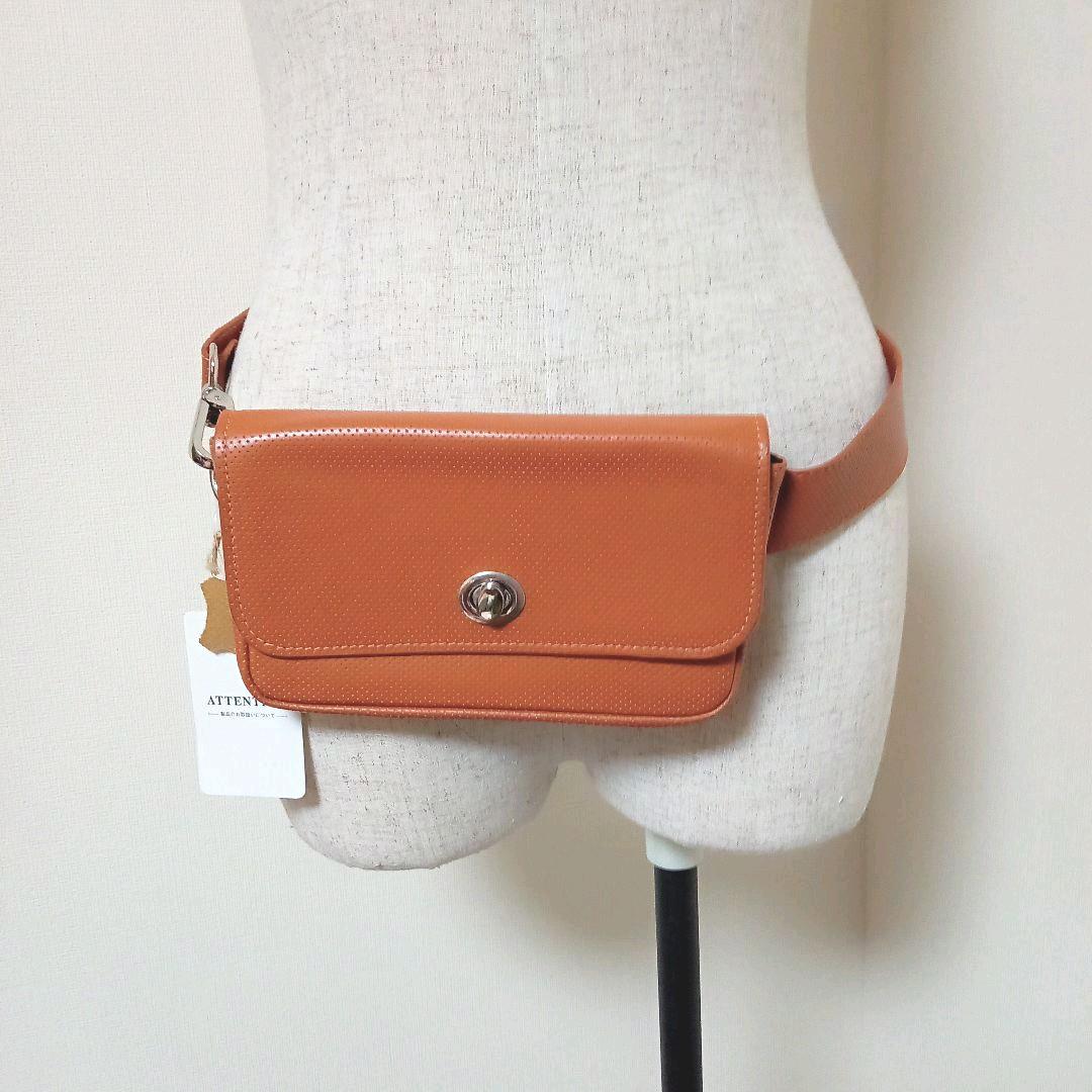 新品　SPICK AND SPAN　ウエストポーチ　メッセンジャーバッグ　牛革