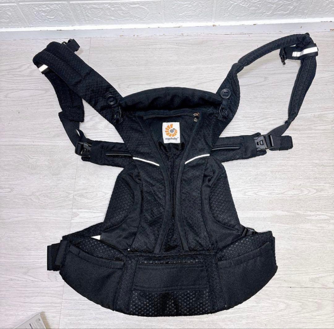 ergobaby OMNI ブリーズ 抱っこ紐 黒 完備品