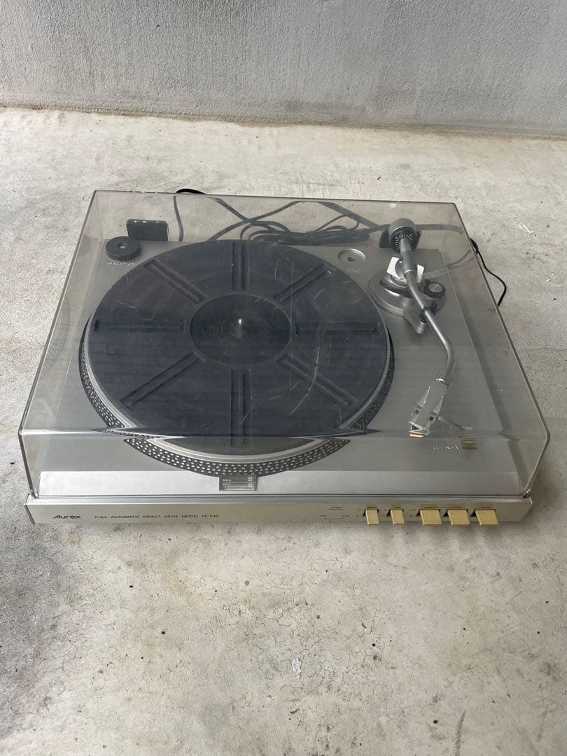 オーレックス　レコードプレーヤー　作動確認済み　東芝　昭和レトロ