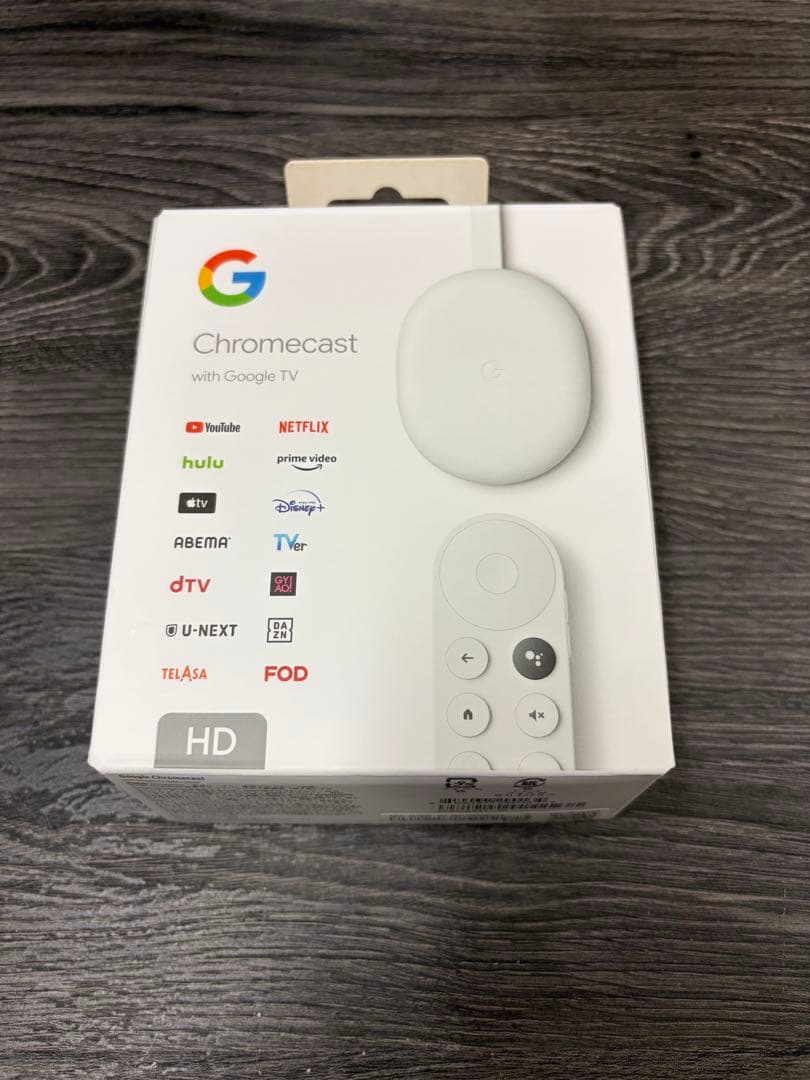 【お買い得美品】Chromecast with Google TV HD