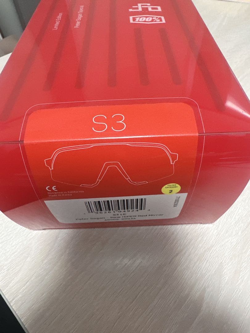 100% S3 ペーターサガン　限定モデル