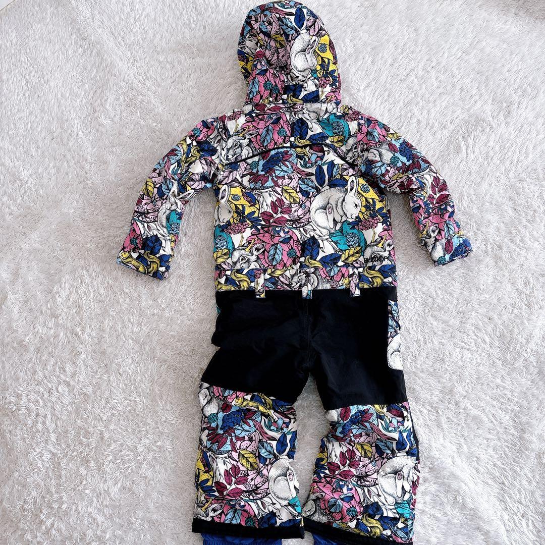 クリーニング済　美品　BURTON スノーボードウェア 4T 100cm前後