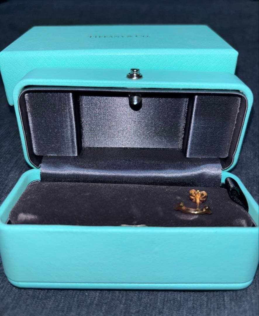 Tiffany & Co. ローズゴールドピアス 専用ボックス付き